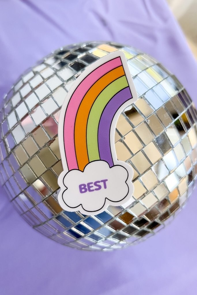 Best Rainbow Sticker - Girl Tribe Co.