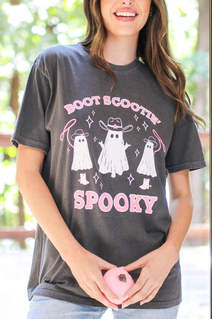 Boot Scootin' Spooky Tee - Girl Tribe Co.