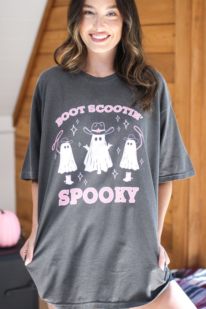 Boot Scootin' Spooky Tee - Girl Tribe Co.