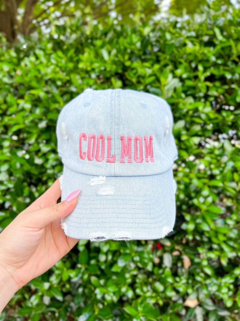 Hat - Cool Mom Hat In Denim