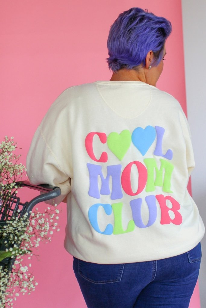 Cool Moms Club Sweatshirt - Girl Tribe Co.