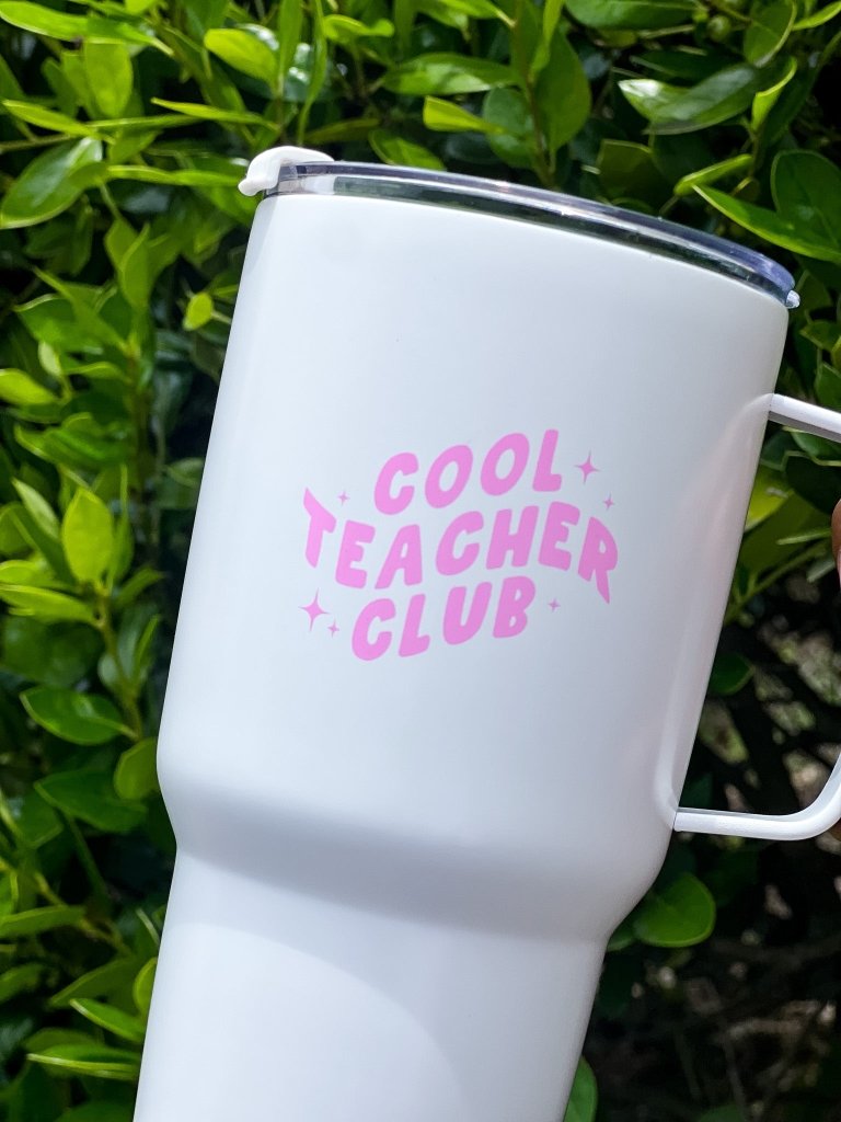 Cool Teacher Club Tumbler - Girl Tribe Co.