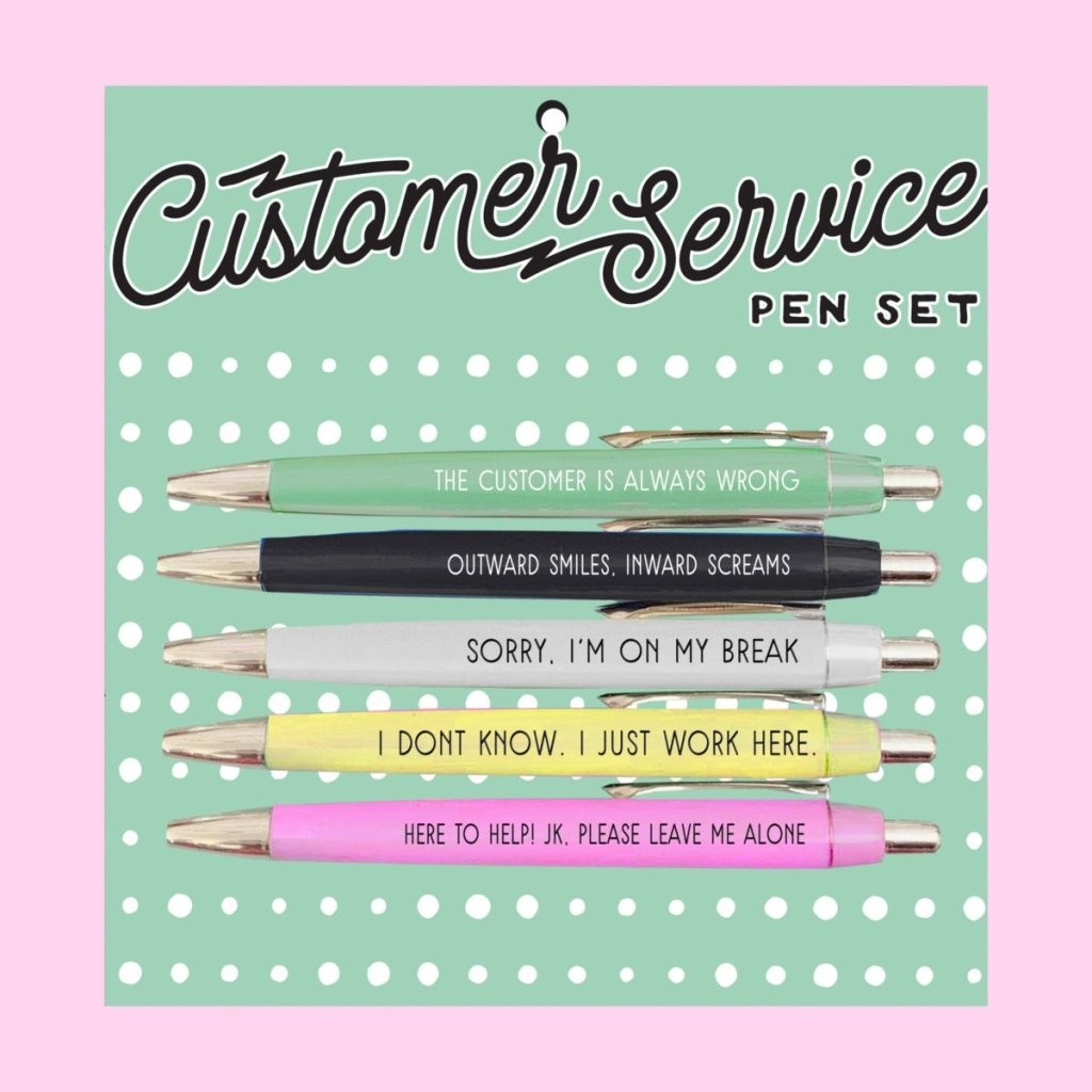 Customer Service Pen Set - Girl Tribe Co.