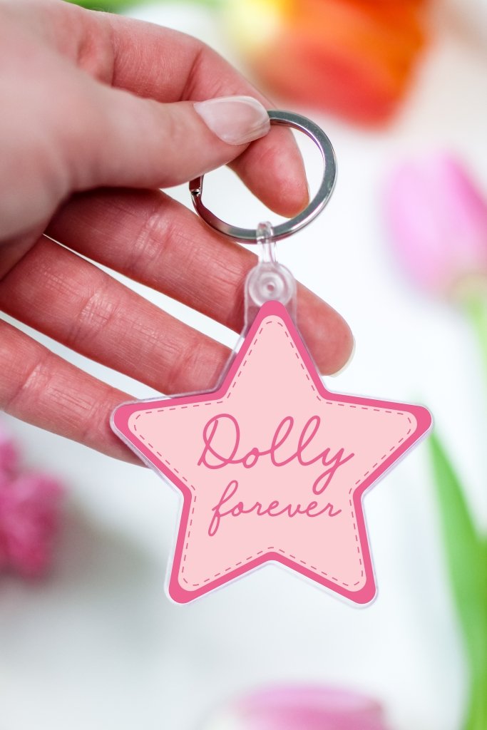 Dolly Forever Keychain - Girl Tribe Co.
