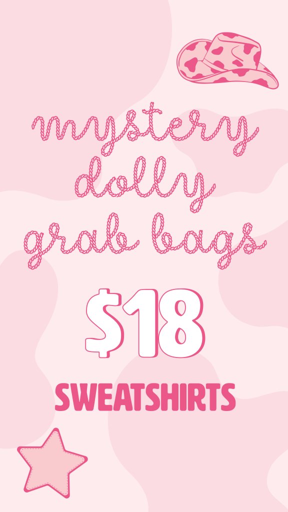 Dolly Mystery Sweatshirt - Girl Tribe Co.