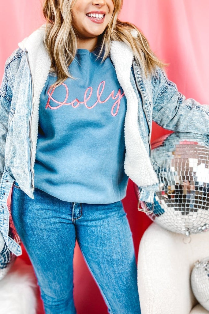 Dolly Stitch Sweatshirt - Girl Tribe Co.