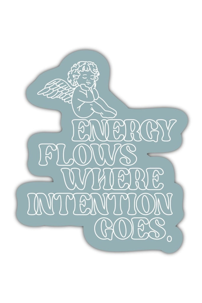 Energy Flows Sticker - Girl Tribe Co.