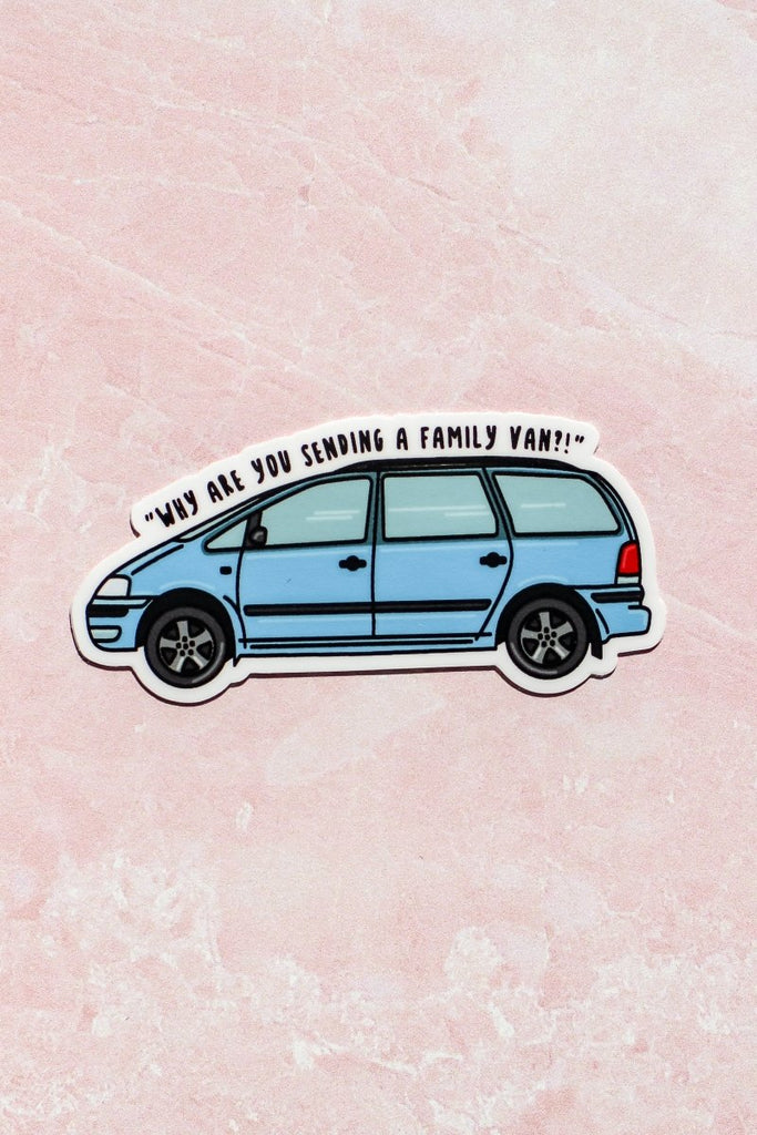 Family Van Sticker - Girl Tribe Co.