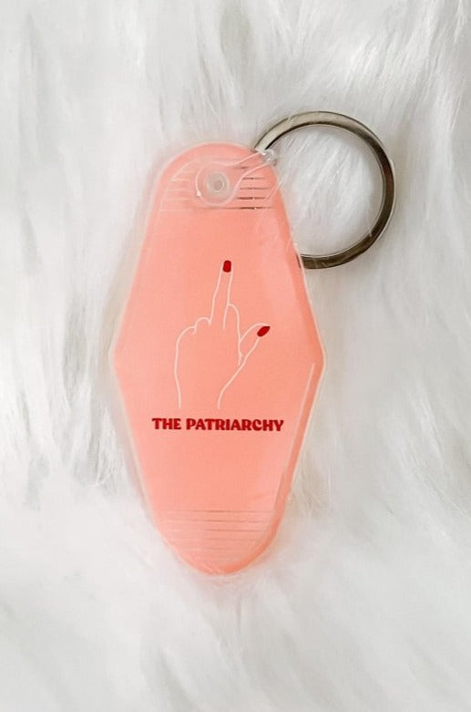 Fuck the Patriarchy Keychain - Girl Tribe Co.