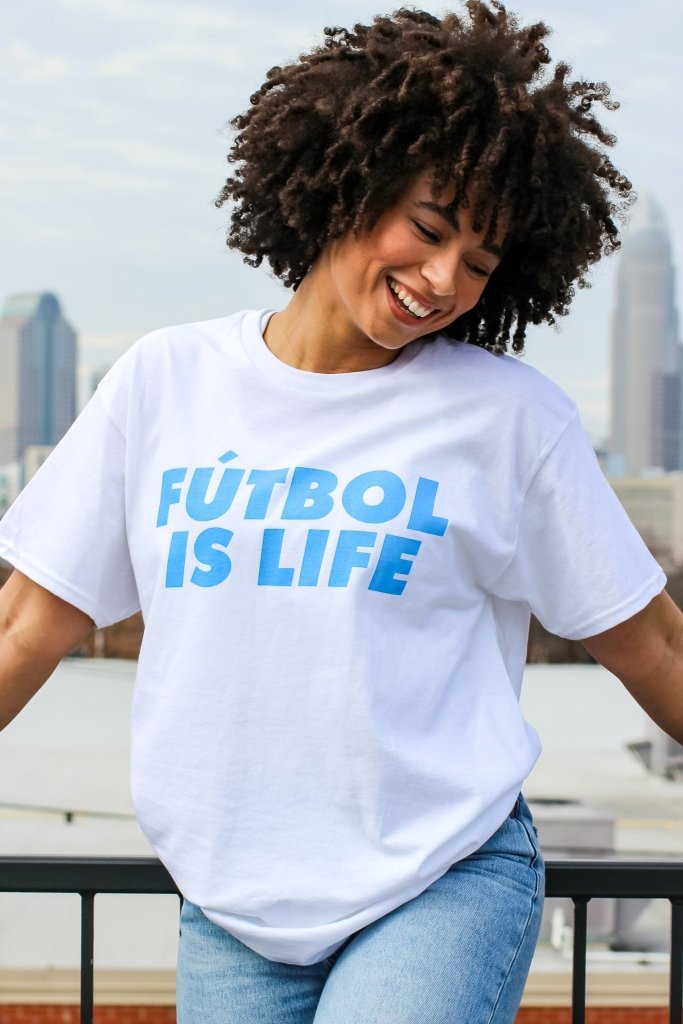 Futbol Is Life Tee - Girl Tribe Co.