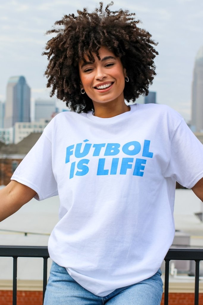 Futbol Is Life Tee - Girl Tribe Co.