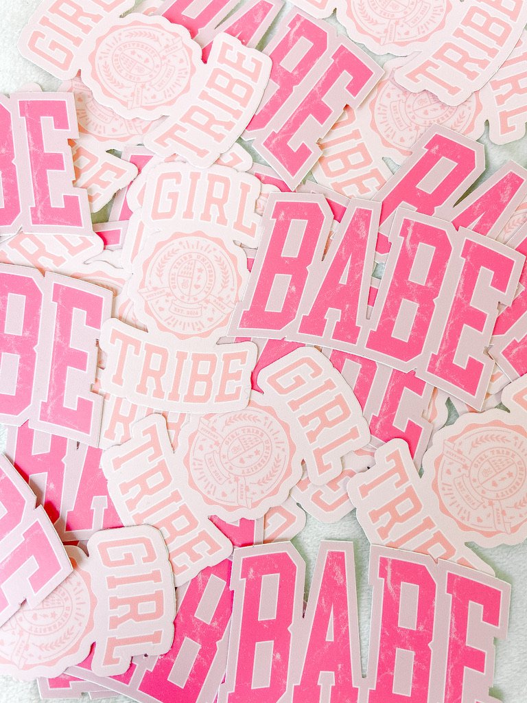 Girl Tribe University Sticker - Girl Tribe Co.