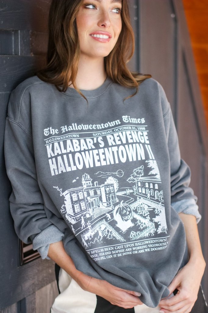 Halloweentown News Sweatshirt - Girl Tribe Co.