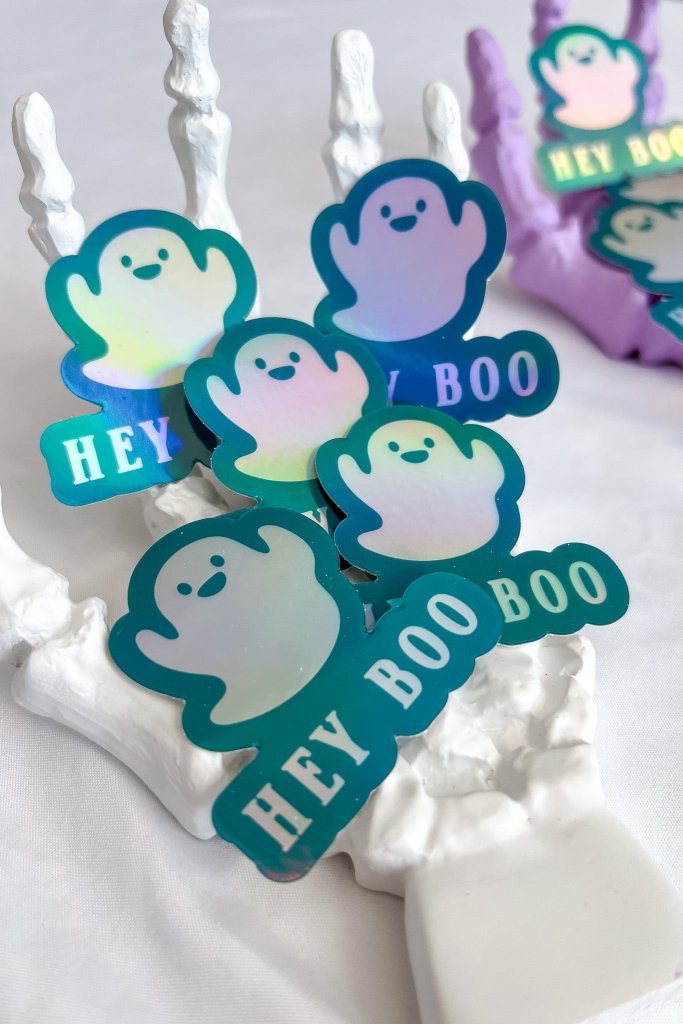 Hey Boo Sticker - Girl Tribe Co.