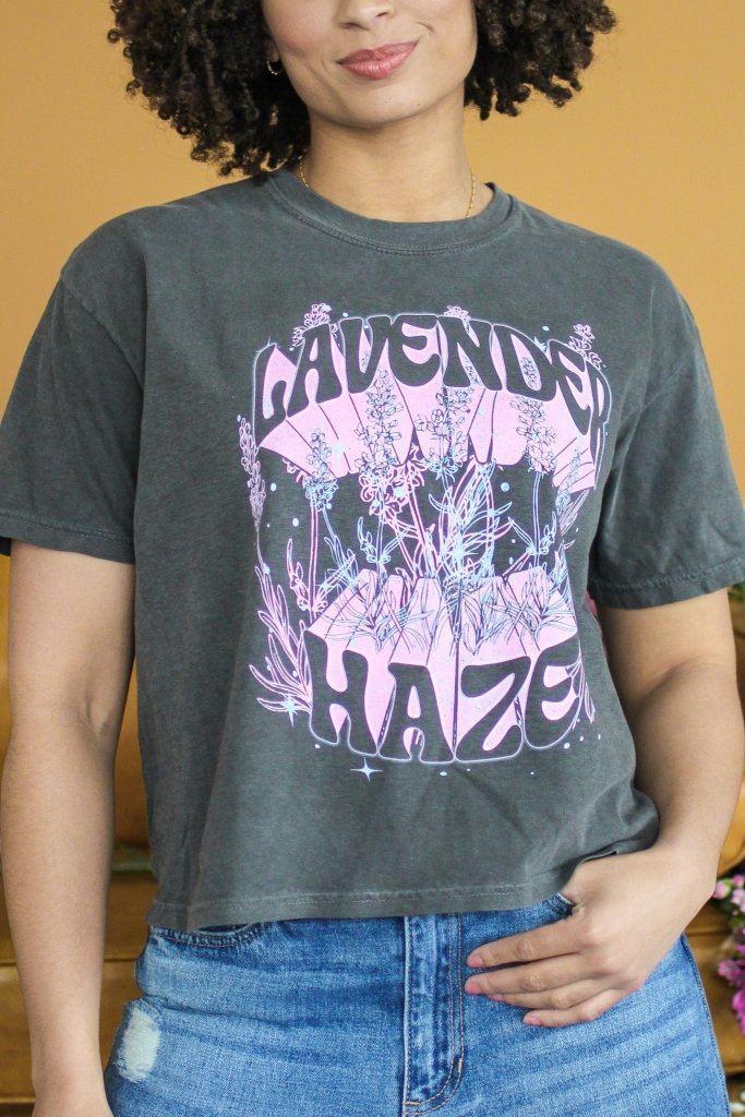 Lavender Haze Concert Crop - Girl Tribe Co.