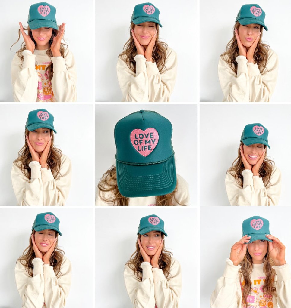 Love Of My Life Trucker Hat - Girl Tribe Co.