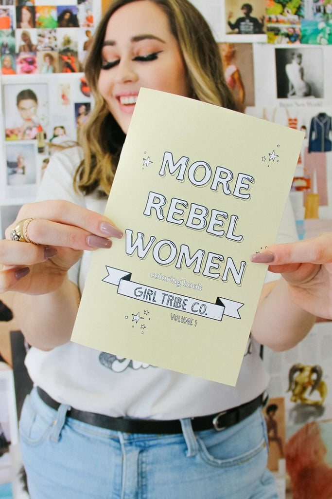 Rebel Women Coloring Book Vol 1 - Girl Tribe Co.