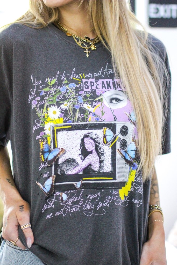 Sparks Fly Butterfly TV Concert Tee - Girl Tribe Co.