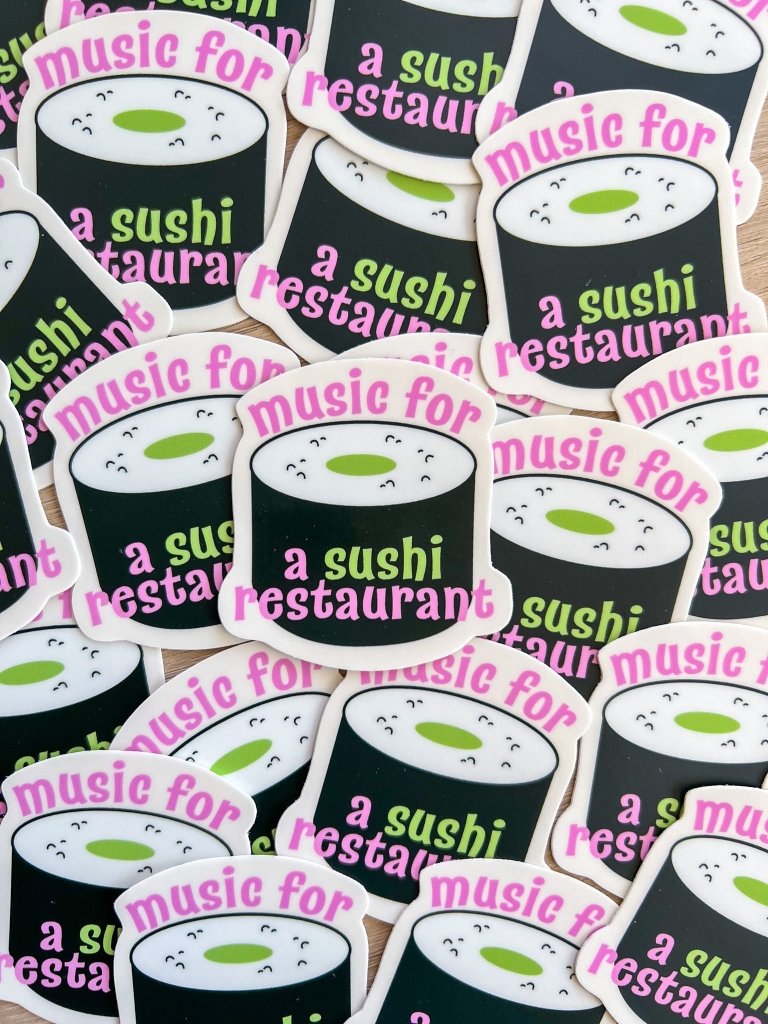 Sushi Sticker - Girl Tribe Co.