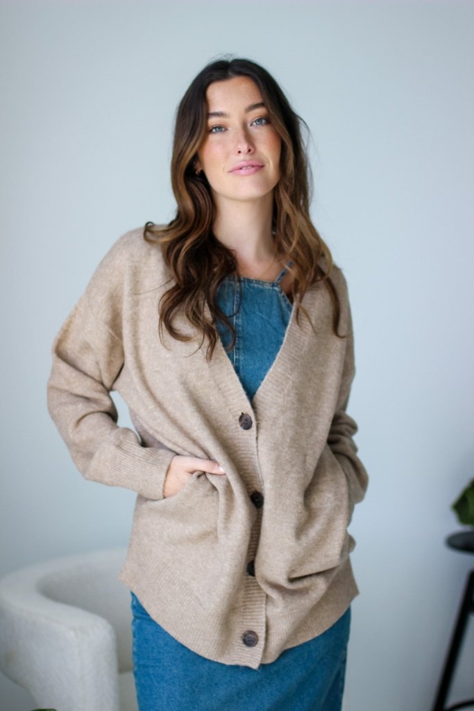 The Lucy Oversized Cardigan - Girl Tribe Co.