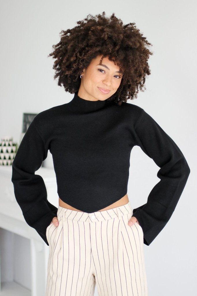 The Marena Turtleneck Sweater Top - Girl Tribe Co.